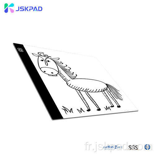 Pousseau de traçage d&#39;éclairage de la planche à dessin à LED pour les enfants